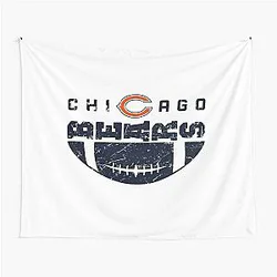 Art Chicago Bears Tapestry