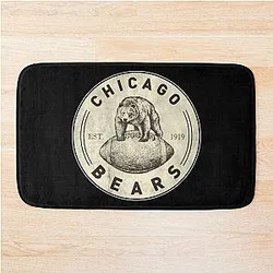Art Chicago Bears Bathroom Mat
