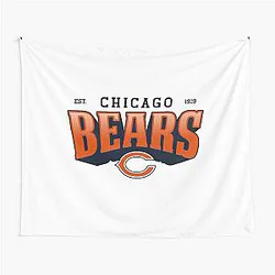 Art Chicago Bears Tapestry