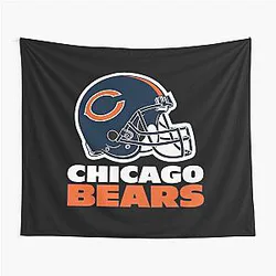 Art Chicago Bears Tapestry