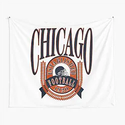 Art Chicago Bears Tapestry