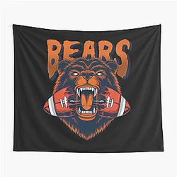 Art Chicago Bears Tapestry