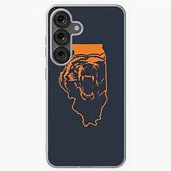 Chicago Bears Illinois NFL State Outline Phone Case