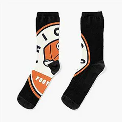 Art in Chicago Bears Socks