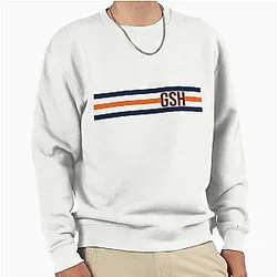 Chicago Bears GSH Stripes Pullover Sweatshirt