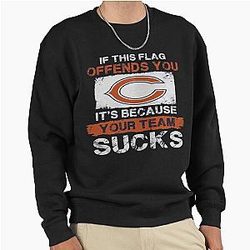 Art Chicago Bears Pullover Sweatshirt