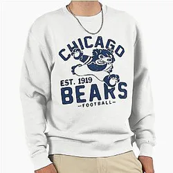 Art Chicago Bears Pullover Sweatshirt
