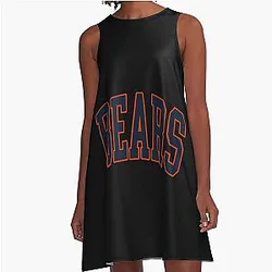 Art Chicago Bears A-Line Dress