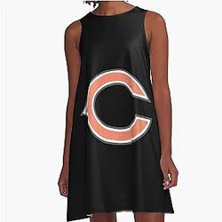 Art Chicago Bears A-Line Dress