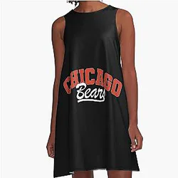 Art Chicago Bears A-Line Dress