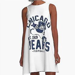 Art Chicago Bears A-Line Dress