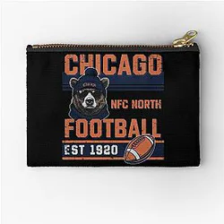Art, Chicago Bears Zipper Pouch