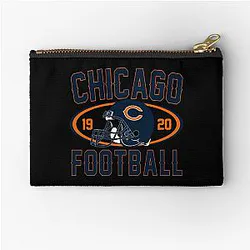 Art Chicago Bears Zipper Pouch