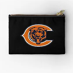 Art for Chicago Bears Zipper Pouch