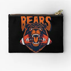 Art Chicago Bears Zipper Pouch
