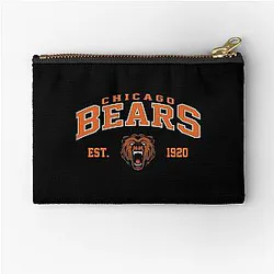 Art for Chicago Bears Zipper Pouch