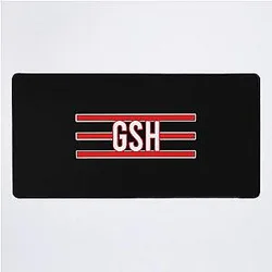 GSH on Chicago Bears Desk Mat