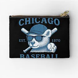 Art Chicago Bears Zipper Pouch