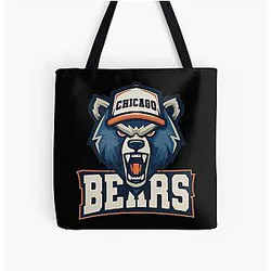Art - Chicago Bears Tote Bag