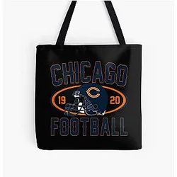 Art - Chicago Bears Tote Bag