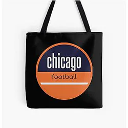 Art Chicago Bears Tote Bag