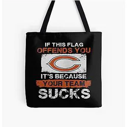 Art - Chicago Bears Tote Bag
