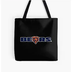 Art Chicago Bears Tote Bag