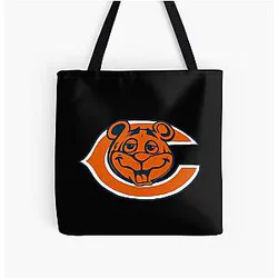 Art Chicago Bears Tote Bag