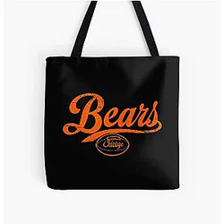 Art Chicago Bears Tote Bag