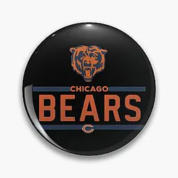 Art Chicago Bears Pin