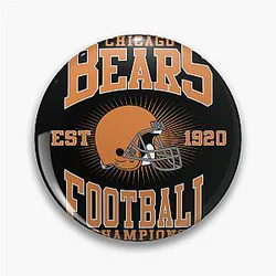 Art Chicago Bears Pin