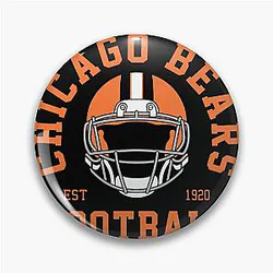 Art Chicago Bears Pin