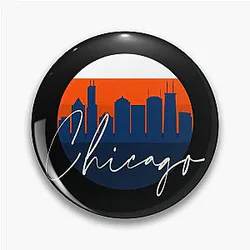 Art Chicago Bears Pin