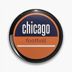Art Chicago Bears Pin