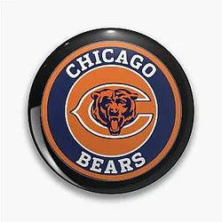 Art Chicago Bears Pin