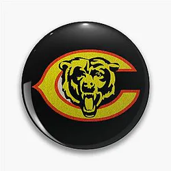 Art Chicago Bears Pin