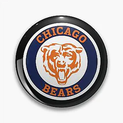Art Chicago Bears Pin