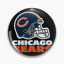 Art Chicago Bears Pin