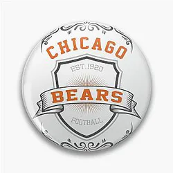 Art Chicago Bears Pin
