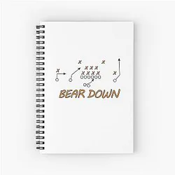 Chicago Bears  Spiral Notebook