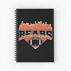 Chicago Bears Spiral Notebook