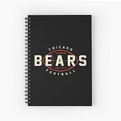 Chicago Bears Spiral Notebook