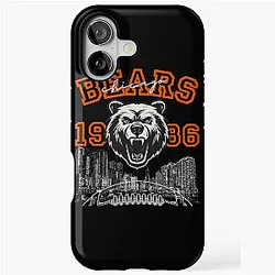 Art Chicago Bears iPhone Tough Case