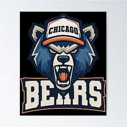 Art Chicago Bears Poster
