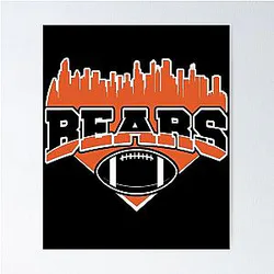 Art Chicago Bears Poster
