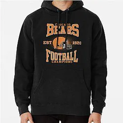 Art Chicago Bears Pullover Hoodie