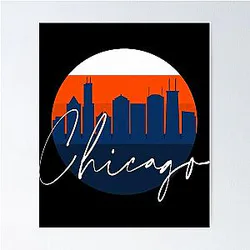 Art Chicago Bears Poster