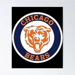 Art Chicago Bears Poster