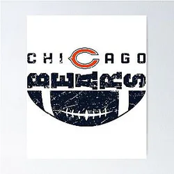Art Chicago Bears Poster