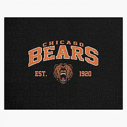 Chicago Bears Jigsaw Puzzle Art